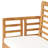 Lionel Acacia 8 - Person Patio Conversation Set with Cushions