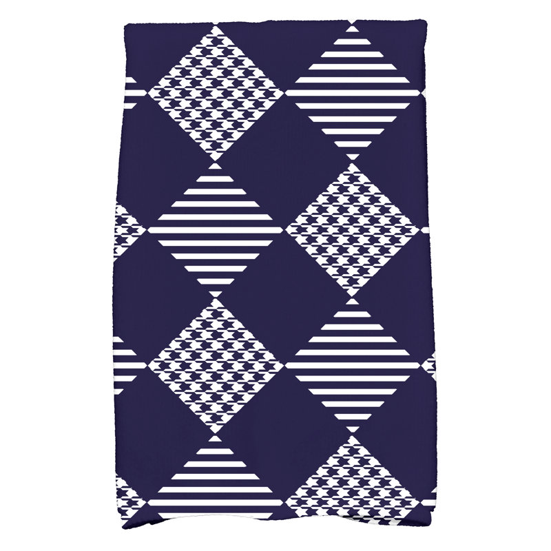 Tea Towel Kitchen Towel, Navy Blue