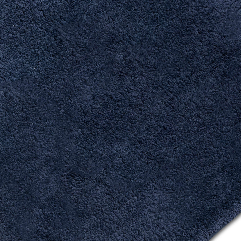Tapis pour salle de bain Antonio, Bleu marine, 22", 44"
