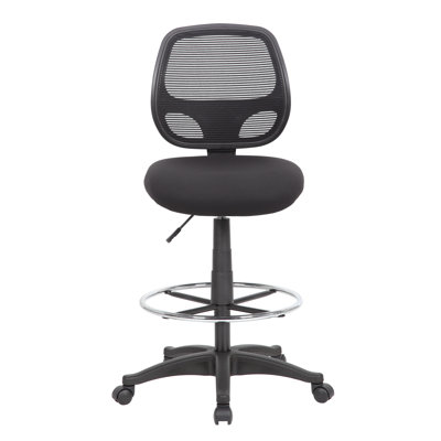 Lakeley Adjustable Height Ergonomic Active Stool with Footrest