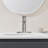 Brushed Nickel Bathroom Sink Tap - Single Lever Deck Mount, Corrosion Proof, Soft Water Discharge, Easy Installation Included Handle Mount For 1 Hole, Corrosion, Smooth Flow, Simple Install Process-125364441