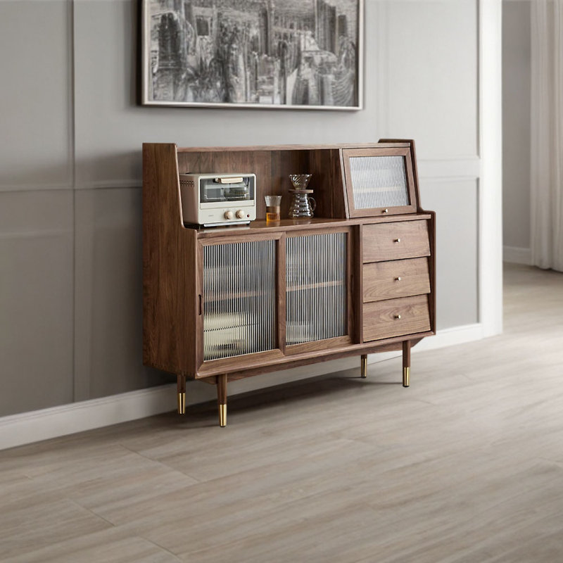 Buffet bas de 47,2 po, Noyer