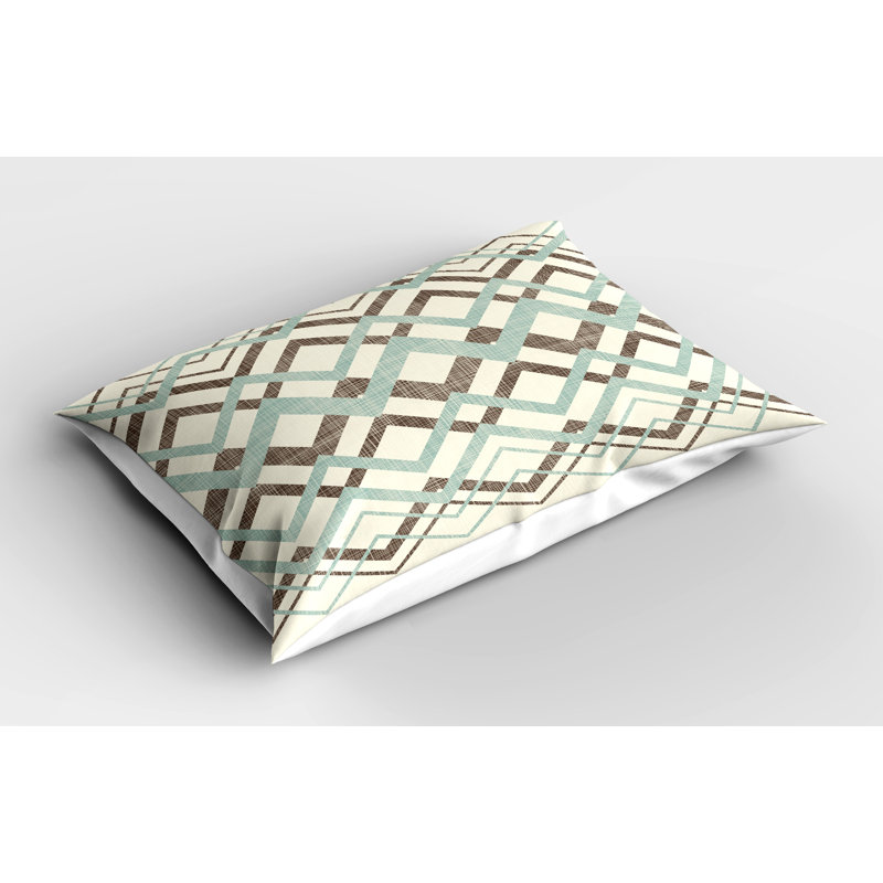 Ensemble de 2 taies décoratives à chevrons Ambesonne, H 20 po x l 30 po