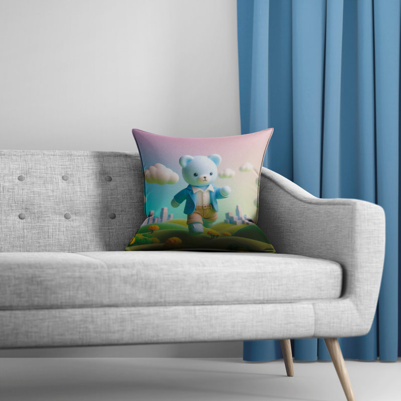 Abstract Throw Pillow