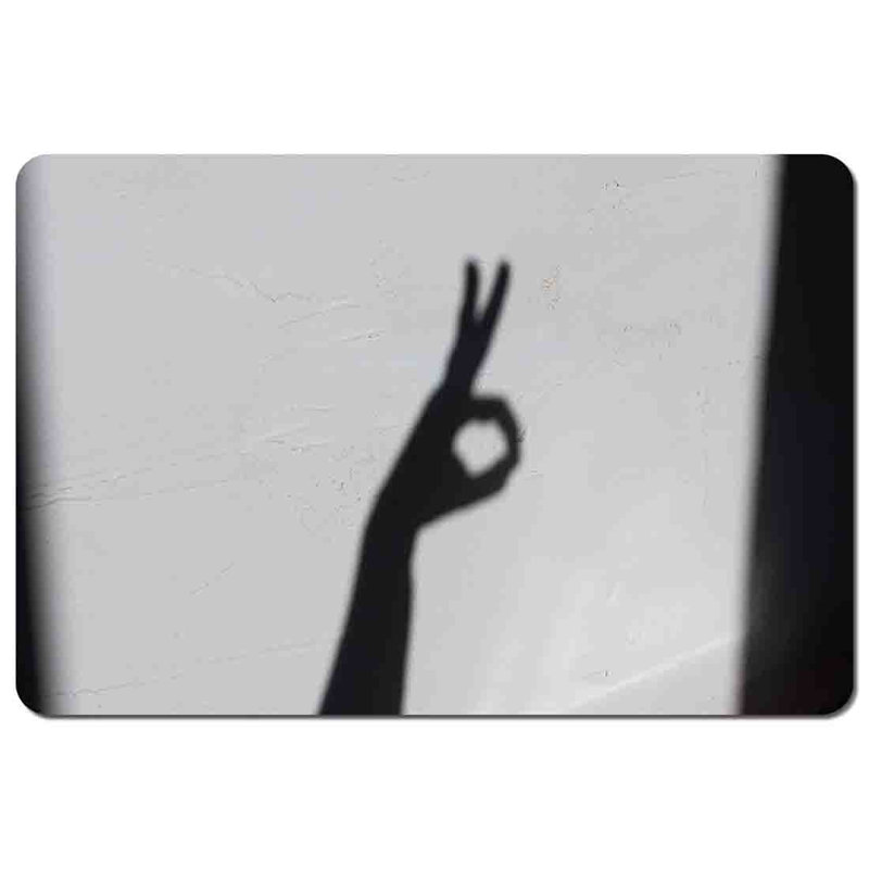 Moad Polyester Coated Hardwood Rectangle Placemat