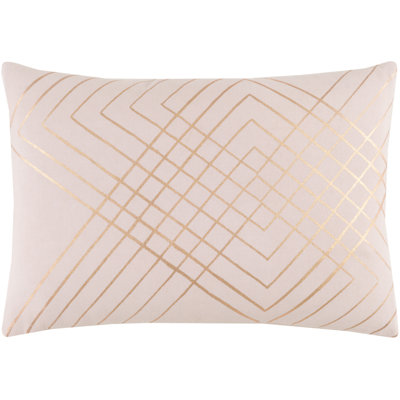 Crescent Cotton Throw Pillow