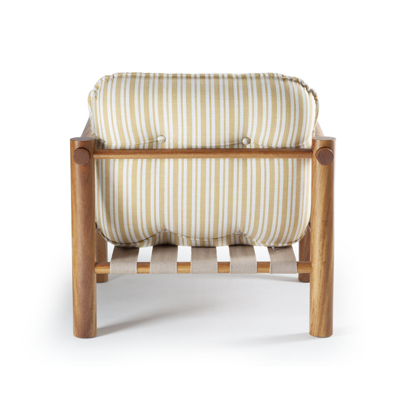 James Outdoor Teak Lounge Chair