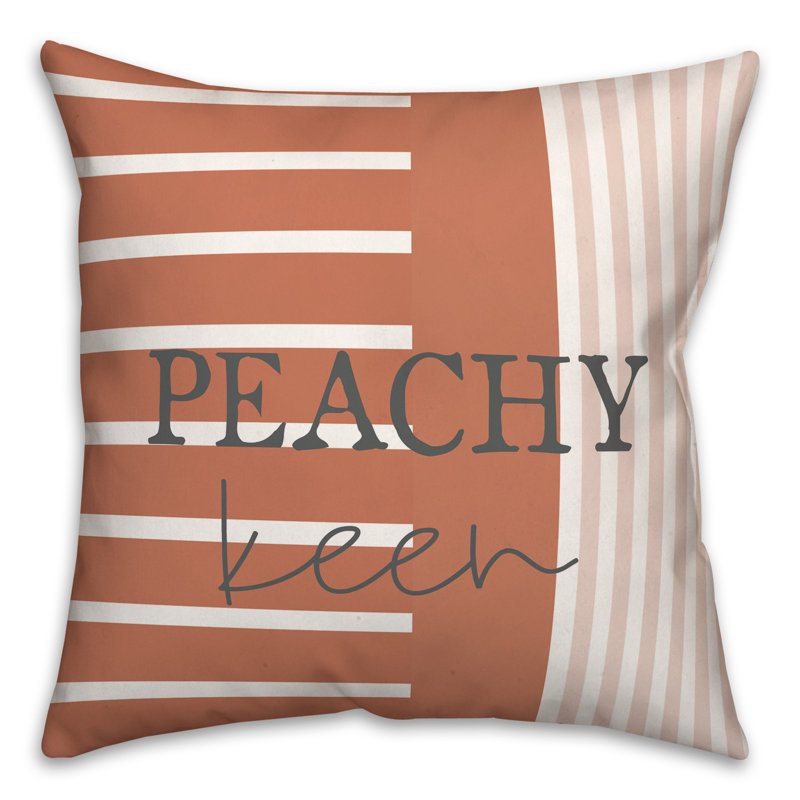 Striped Throw Pillow