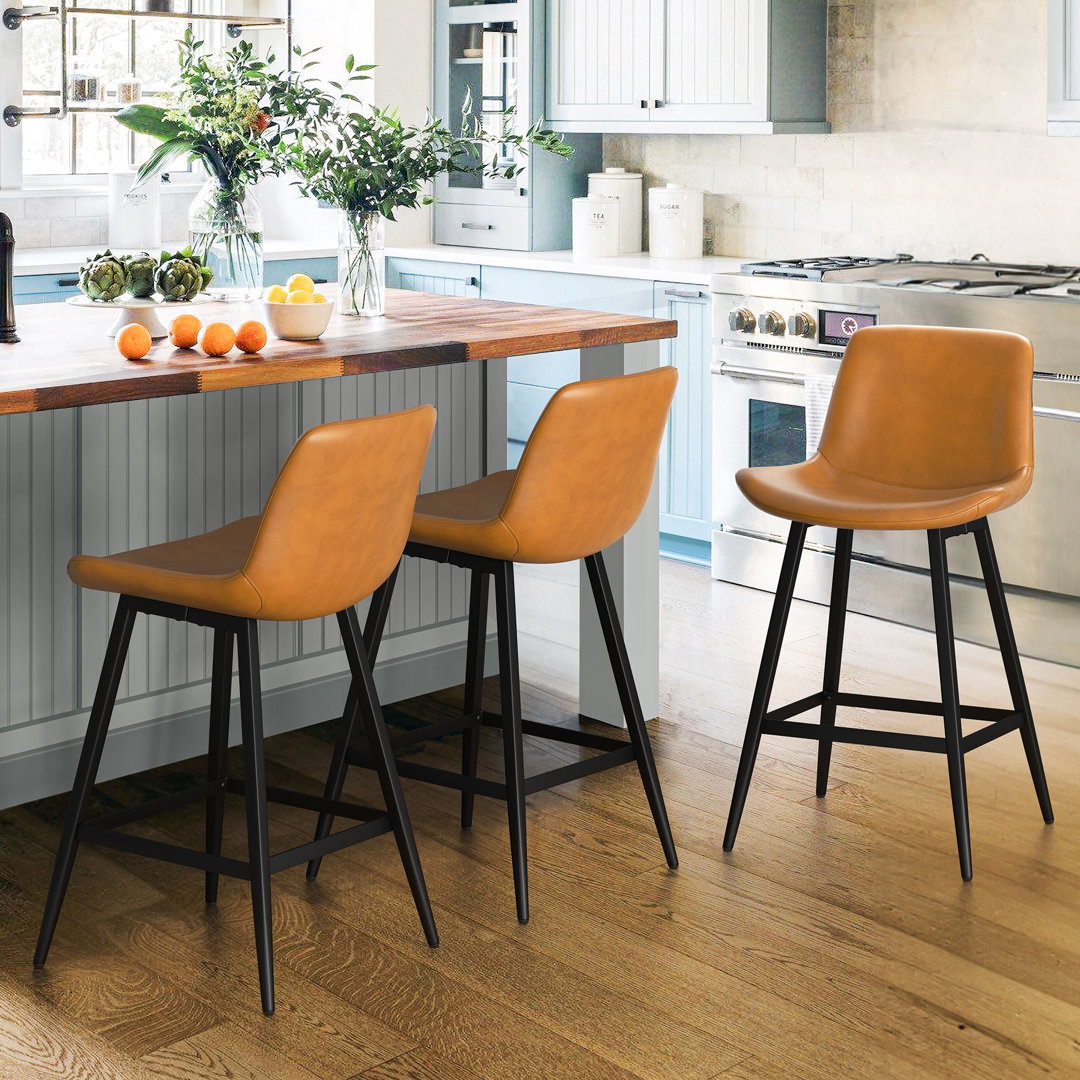 24'' Counter Stool (Set of 3) Wade Logan® 