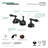 Kingston Brass Duchess Two-Handle 3-Hole Deck Mount Widespread Bathroom Faucet with Brass Pop-Up Drain-12624703