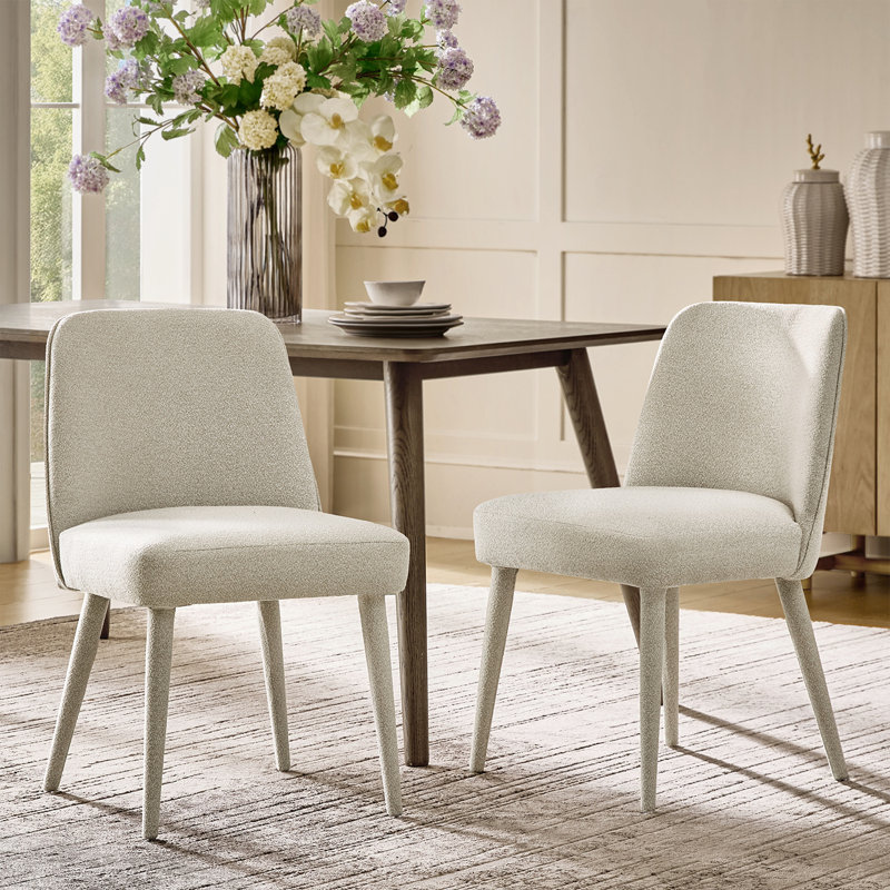  Ensemble de 2 chaises rembourrées Verity, Lin