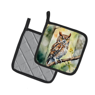 Paire de poignées Eastern Screech Owl