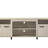 Enzo 70"W Oak Finish 4-Door TV Stand