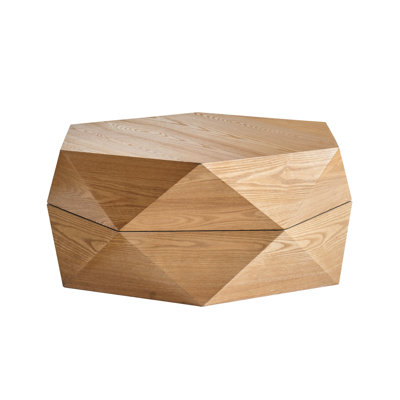 Wood Coffee Table With Flip Top