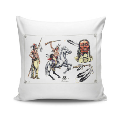 Housse de coussin en polyester Alsafi