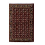Oriental Area Rug in Navy