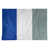 Bleu clair / argent / gris