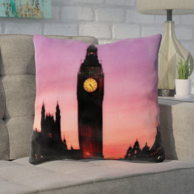 Microsuede Reversible Throw Pillow