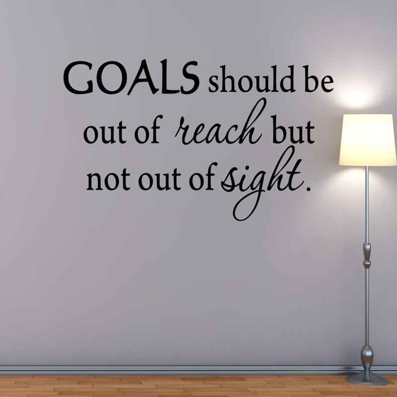 Mazur Text & Numbers Wall Decal, 14x22