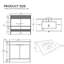 Meuble-lavabo autoportant 36 po avec lavabo 36 po-133585782-133585783