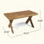 Table basse Rustic Sandblast
