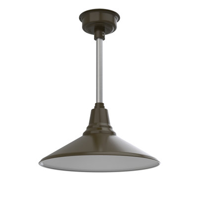 Luminaire suspendu à cône simple 1 lumière Albali
