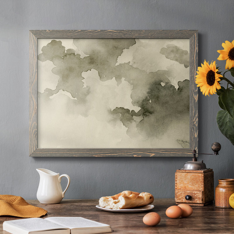 Antique Sky II, reproduction d'art sur toile, Gris, H 28 po x l 42 po x P 1,5 po