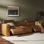 Radley 124" Leather Power Reclining Sofa-1505087579