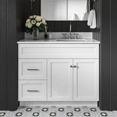Ensemble de meuble-lavabo simple 43 po Partham