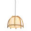 Suspension en rotin et coton