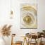 «Tree Rings», impression géométrique abstraite sur toile-892924480