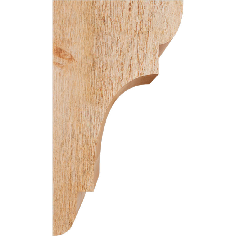 New Brighton Corbel, H 18 po x l 6 po x P 10 po, Cèdre rouge, Sciage brut