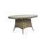 Wentworth Round Glass Outdoor with Umbrella Hole Dining Table-21201989