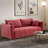 Vicente 85'' Modern Fabric Upholstered 3-Seater Sofa-277823423