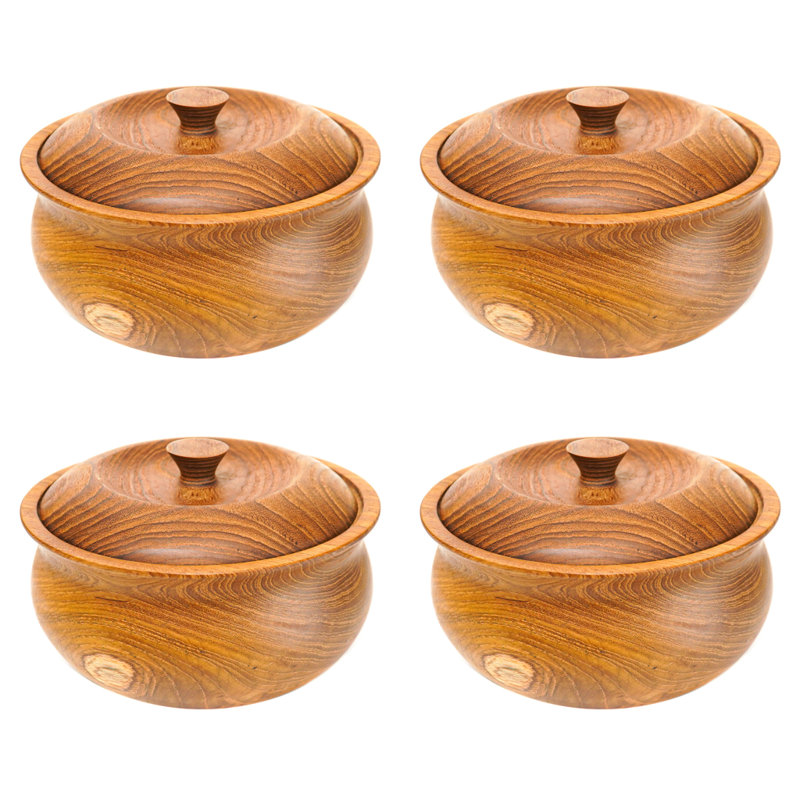 Rainforest Bowls Teak Serving Bowl
