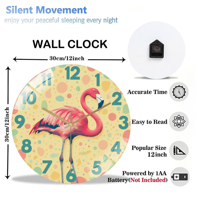 Horloge murale flamande 12 po