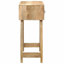 90cm Solid Wood Console Table-1389622249