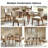 Mid Century Modern Upholstered Dining Chairs-1063126753