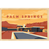 Palm Springs Technicolor 3 Print by Christopher Kennedy