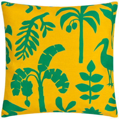 Marula Indoor / Outdoor Floral Square Throw Cushion