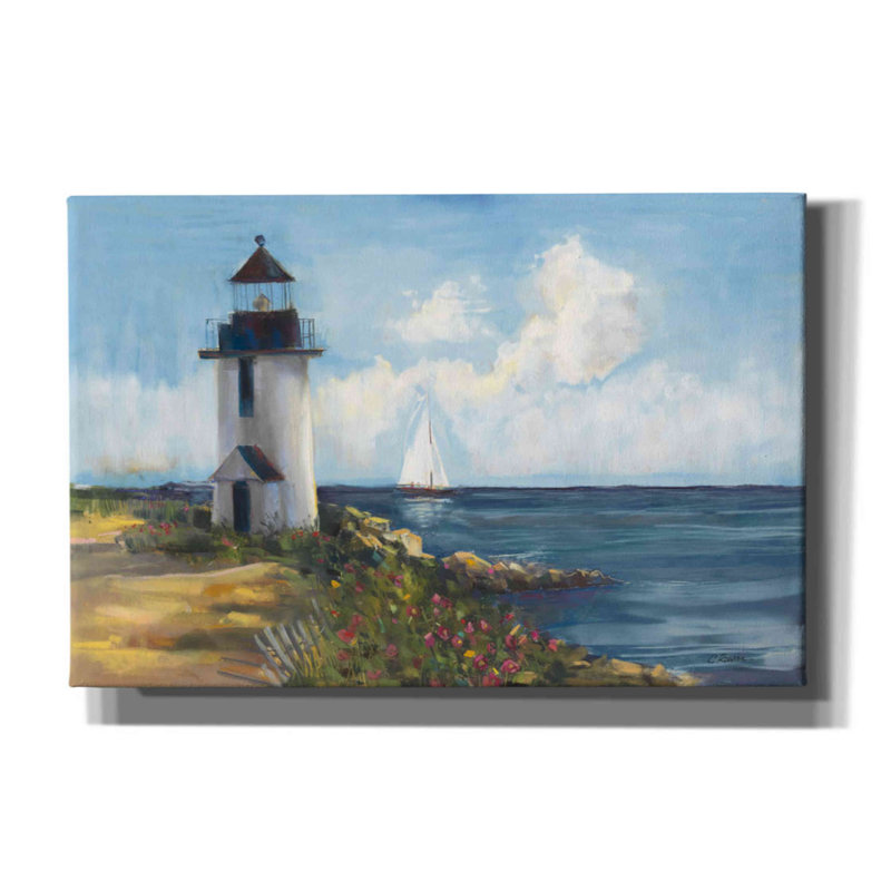 «Asijah Sunday Morning Sail on Canvas» par Carol Rowan, reproduction, H 12 po x l 18 po x P 0,75 po