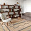 Tapis beige en mélange de coton Ginger-1030899342