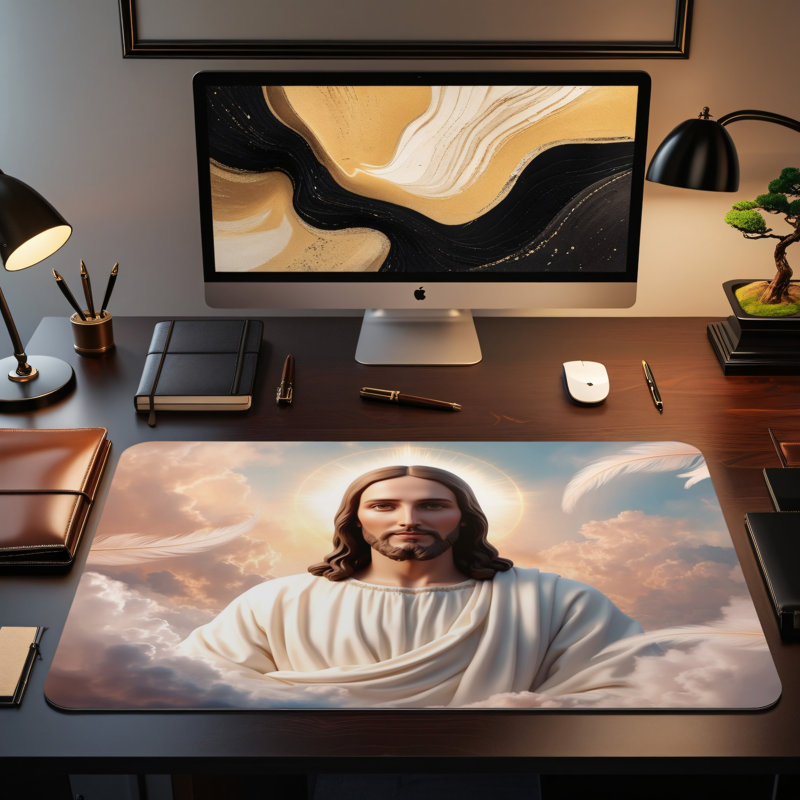 Polyester Desk Pad, 23.6x13.8