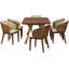 Chaise rembourrée en cuir Glenwood-1102903360