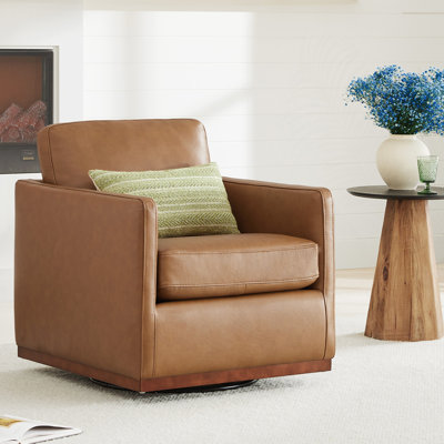 Assiatou Wide Swivel Arm Chair