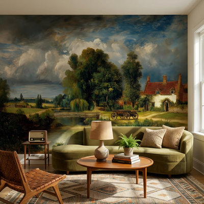 Papier peint maison de campagne Cottage
