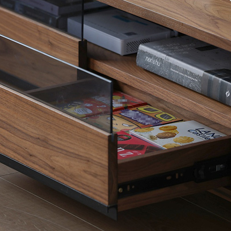 Meuble télé de qualité rétro, 70.87"