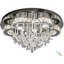 Lustre en cristal à motif floral de 61 cm (24 po) avec DEL à intensité variable 3000-6000 K