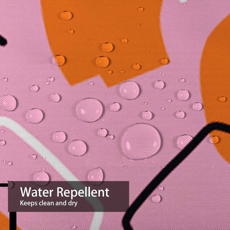 Rideau de douche imperméable à l'eau avec 12 crochets, L 72 po x l 78 po