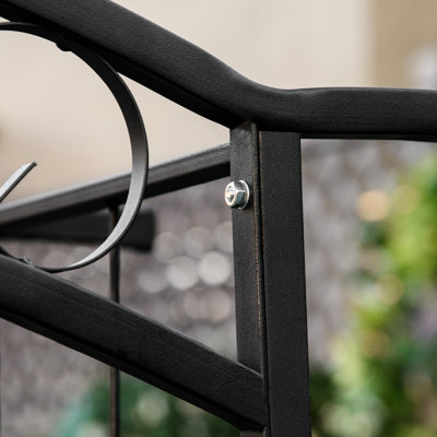 7Ft Outdoor Metal From - Trellis With Lovely For Vines And Plants, Perfect Garden Gate Weddings By Graceful Climbing Suited Gardens Events